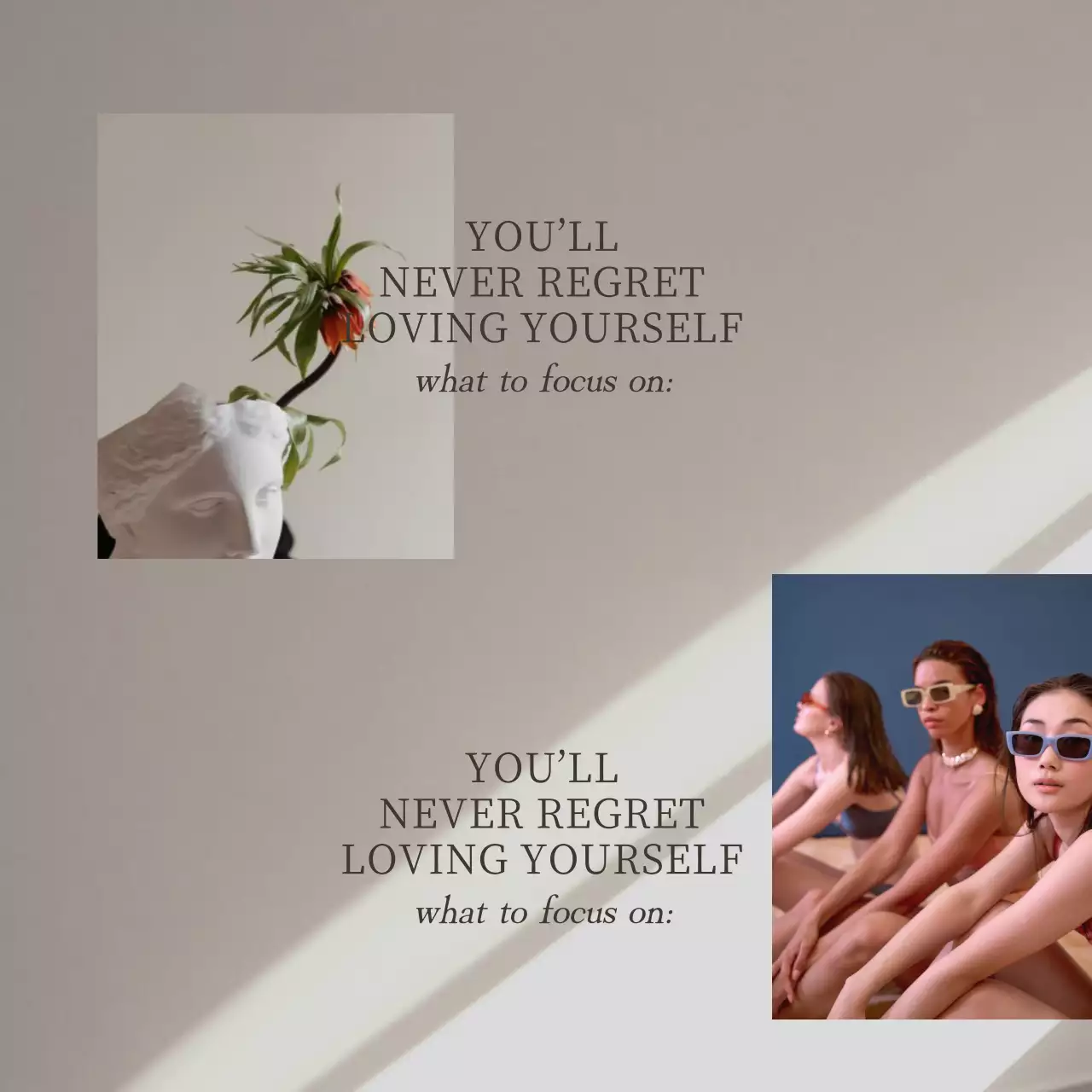 黒 モダン 自己啓発 プロフィール Instagram投稿