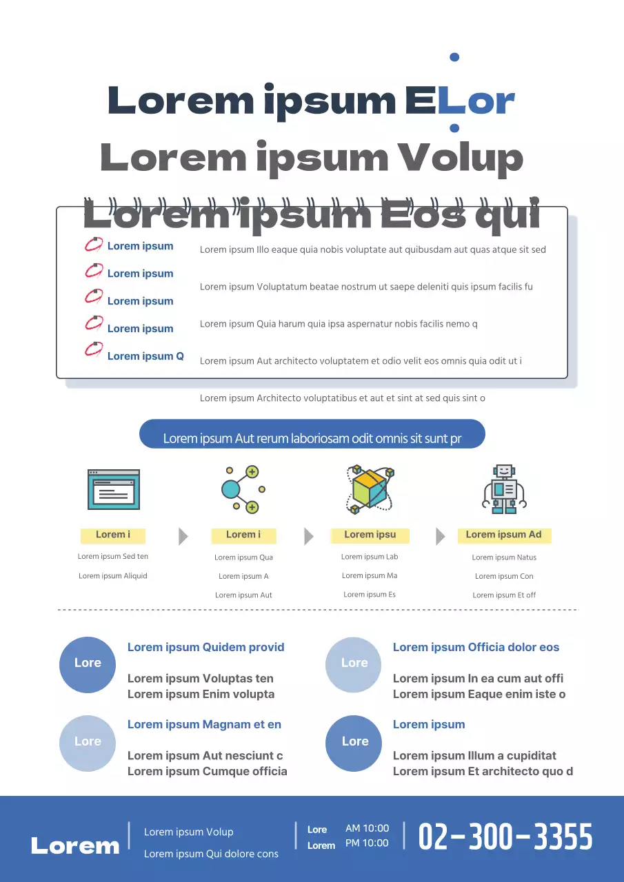 Bewerben Sie Bizcoding Labs mit blauen wissenschaftsbezogenen Symbolen