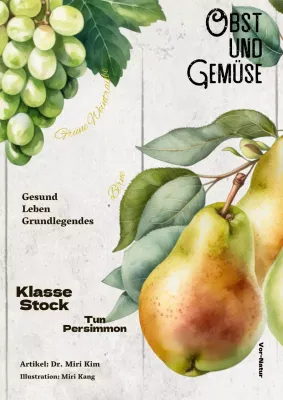 Obst- und Gemüsebuch der Lotus- und Orangenfruchtpunkte