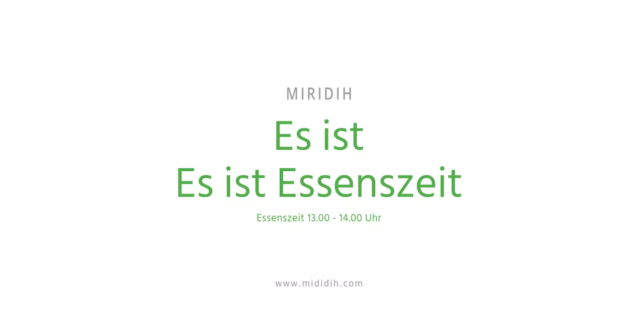 Niedlich illustrierter grüner Tischkalender mit Familienthemen