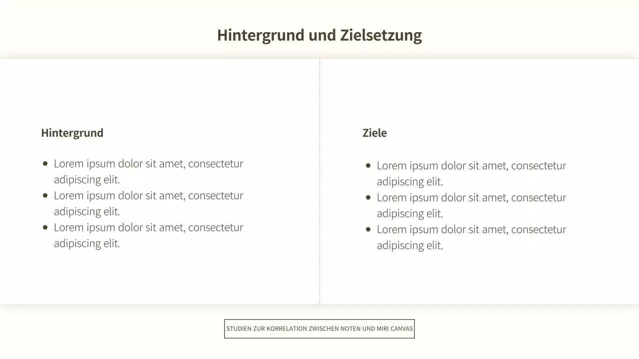 Eine weiße, übersichtliche, minimalistische, einfache Papierpräsentation