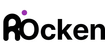 Einfaches Konzeptlogo mit schwarzem Text