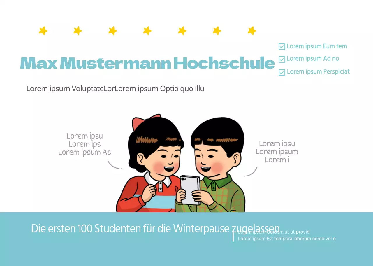 Niedlich illustriertes, neuwertiges Schulheft im Frühjahr