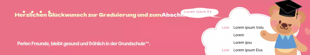 Kindergarten-Abschluss