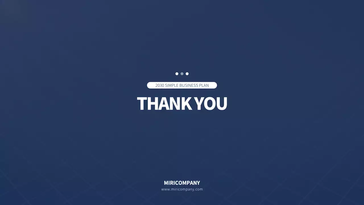 青 シンプル ビジネス 企画書 プレゼンテーション