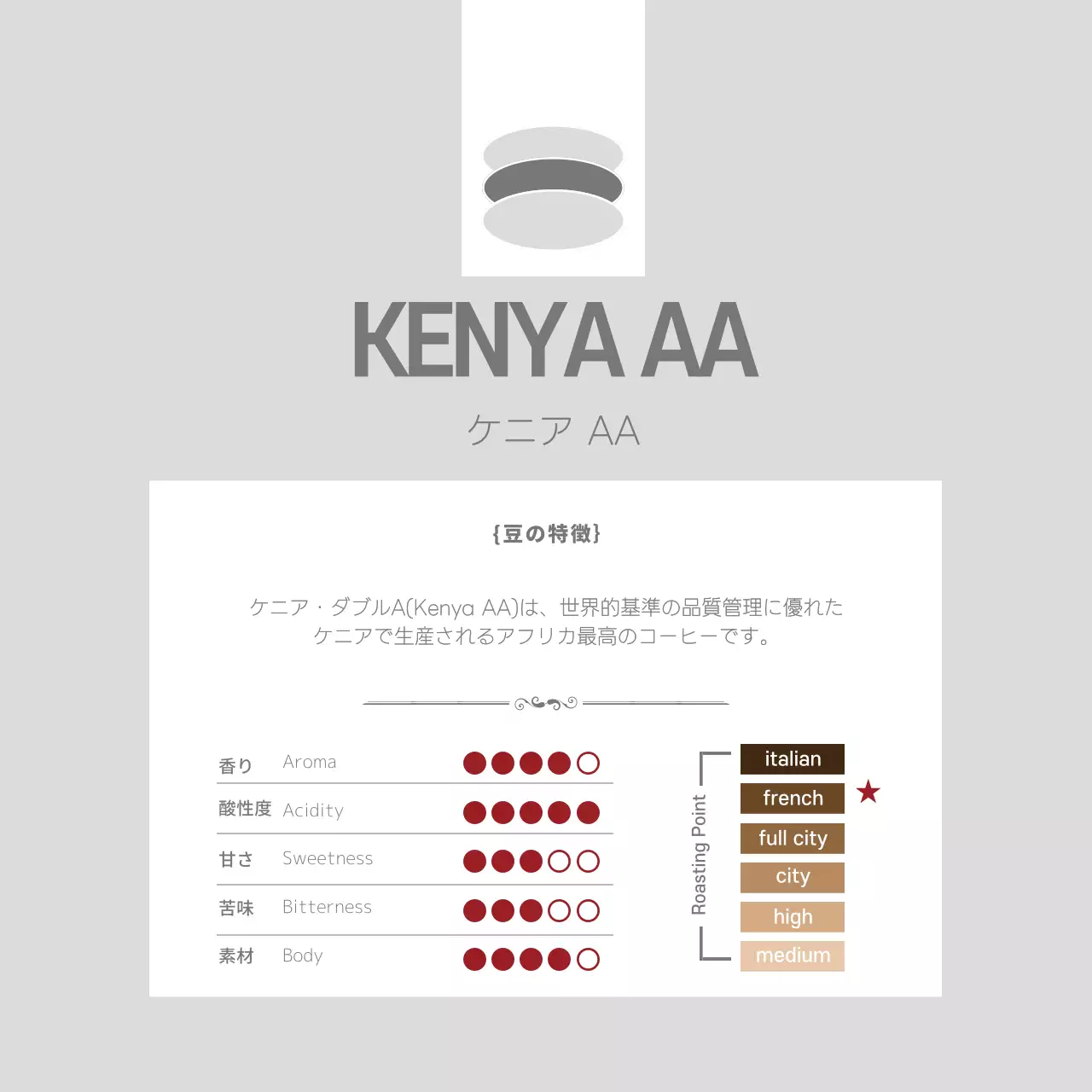 黒 モダン コーヒー ラベル SNS投稿 正方形