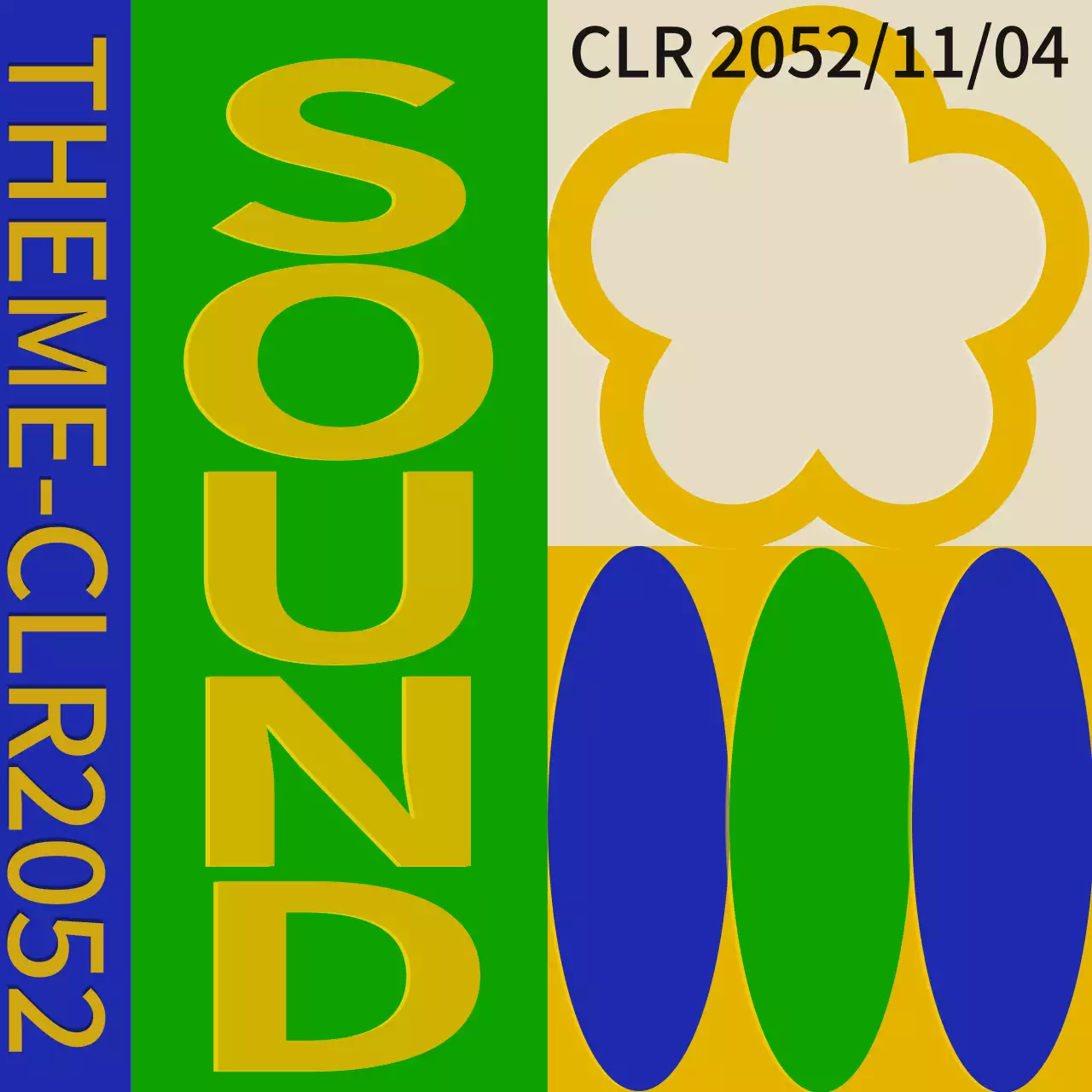 カラフル 幾何学 デザイン ポスター SNS投稿 正方形