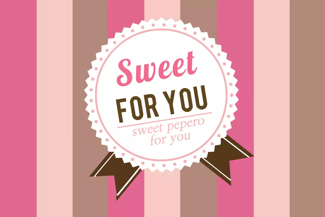 ピンク かわいい スイーツ ラベル ファンシーバナー