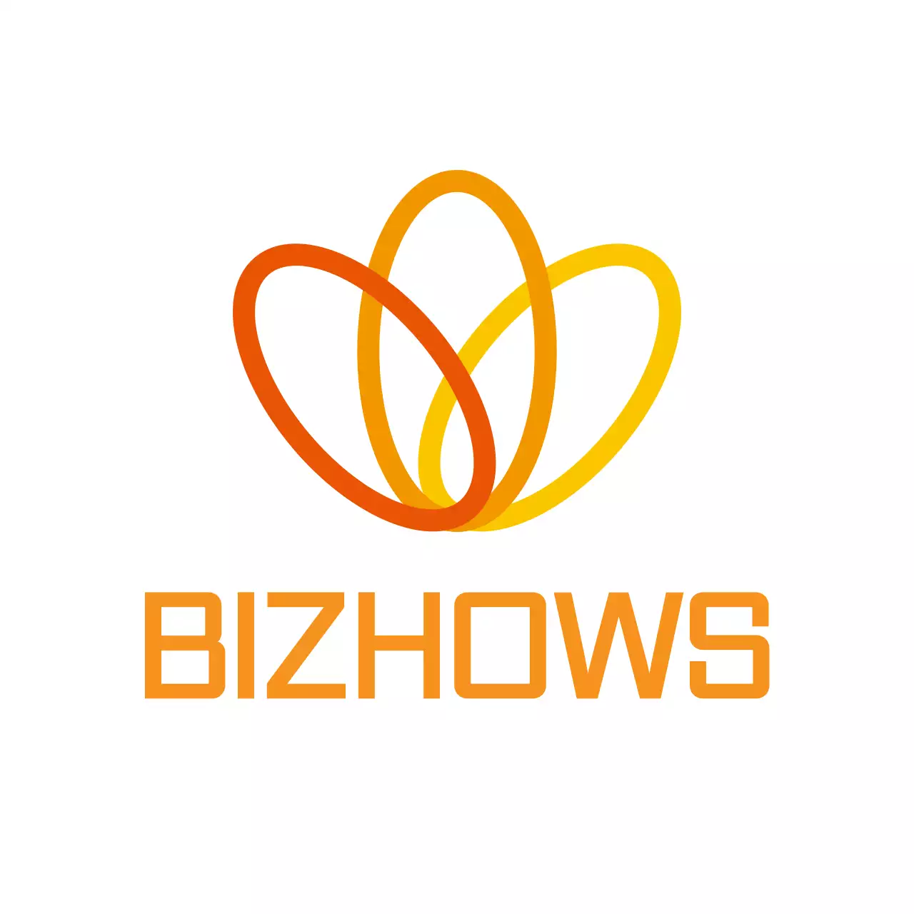 オレンジ モダン 会社案内 ロゴ