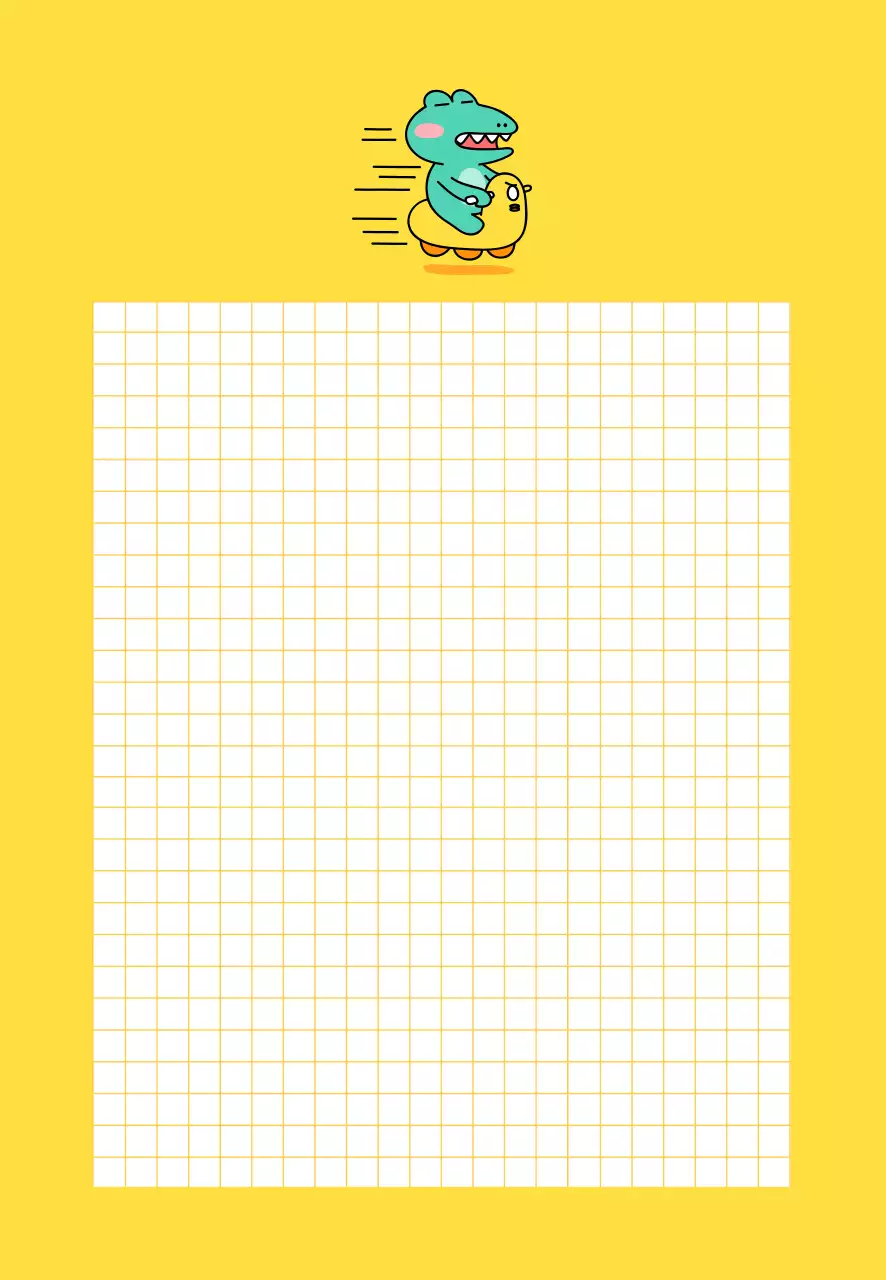 黄色いかわいいアゴのイラスト片目