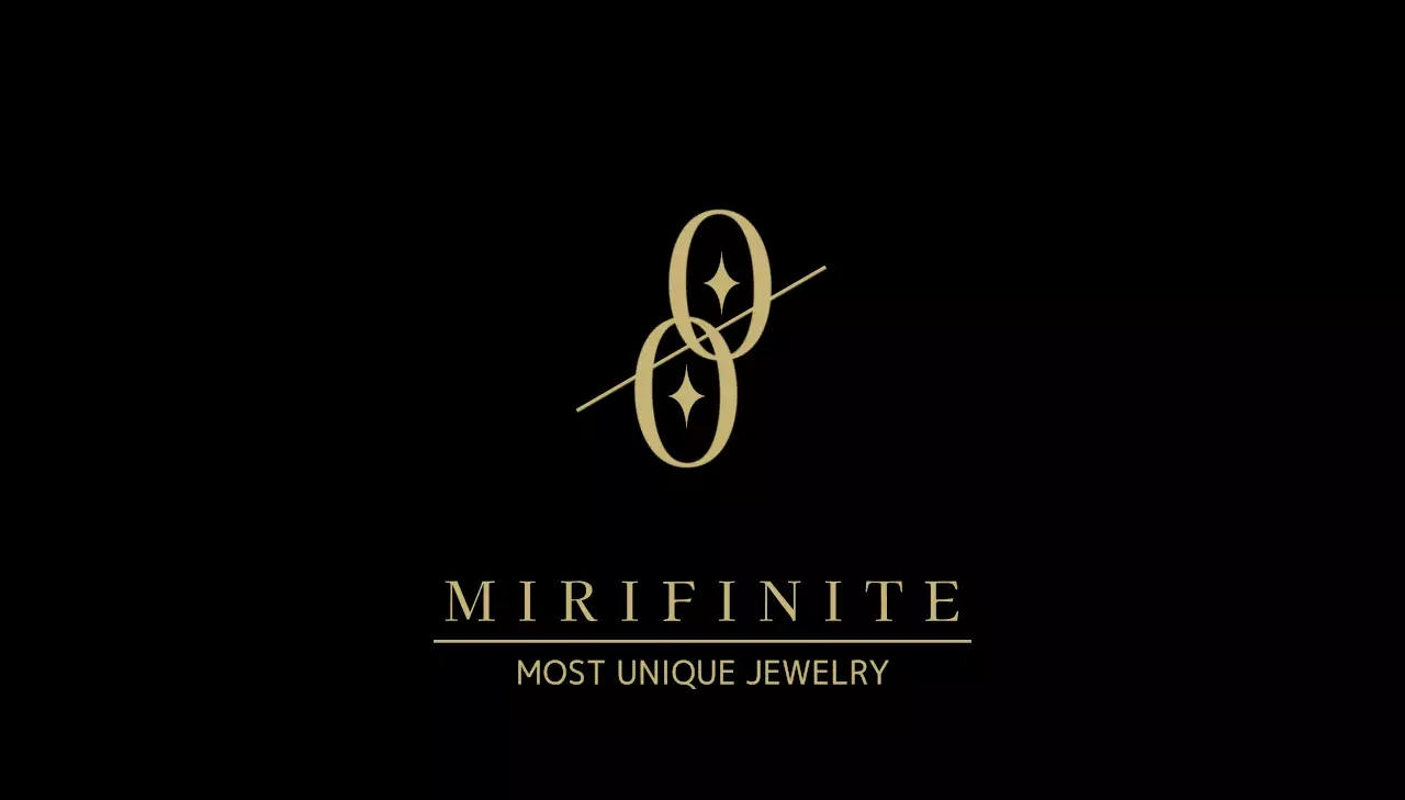 黒 上品 ジュエリー 名刺