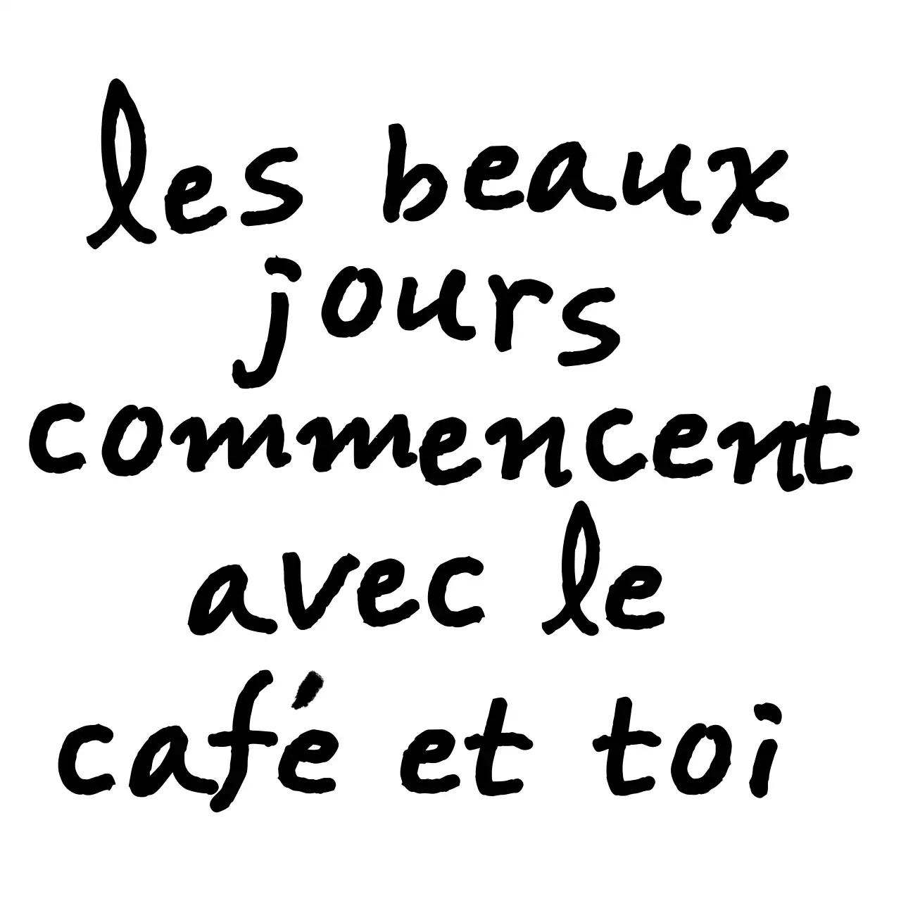 黒の手書きをコンセプトにしたテキストで構成されたグッズ。