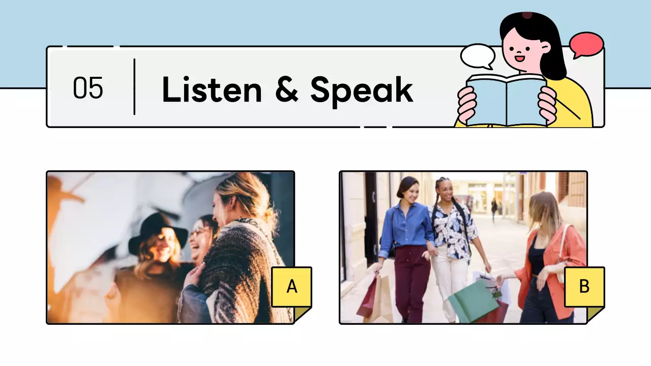 カラフル かわいい 英語教材 マニュアル プレゼンテーション