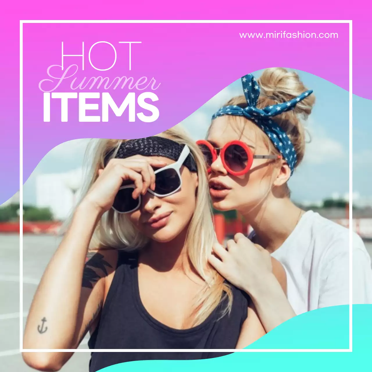 ピンク オシャレ ファッション ポスター SNS投稿 正方形