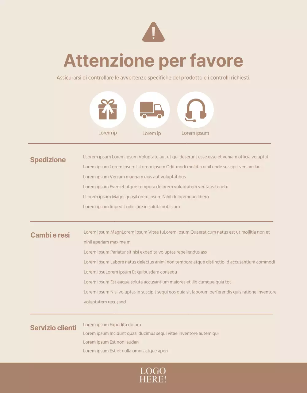 Settimana del matrimonio in beige