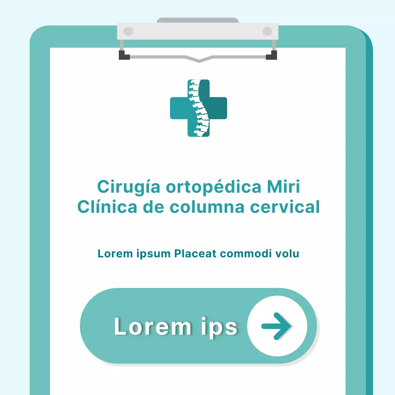 Menta simple cuello de tortuga síndrome hospitalario tarjeta promocionalNoticias