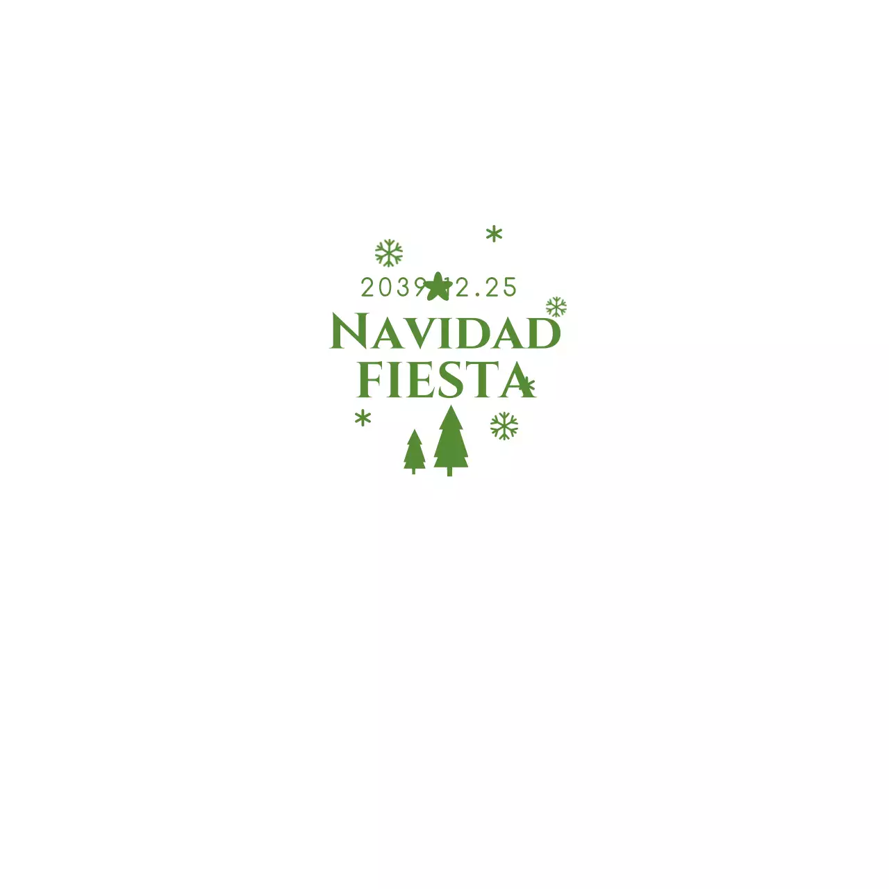 FIESTA DE NAVIDAD 냅킨