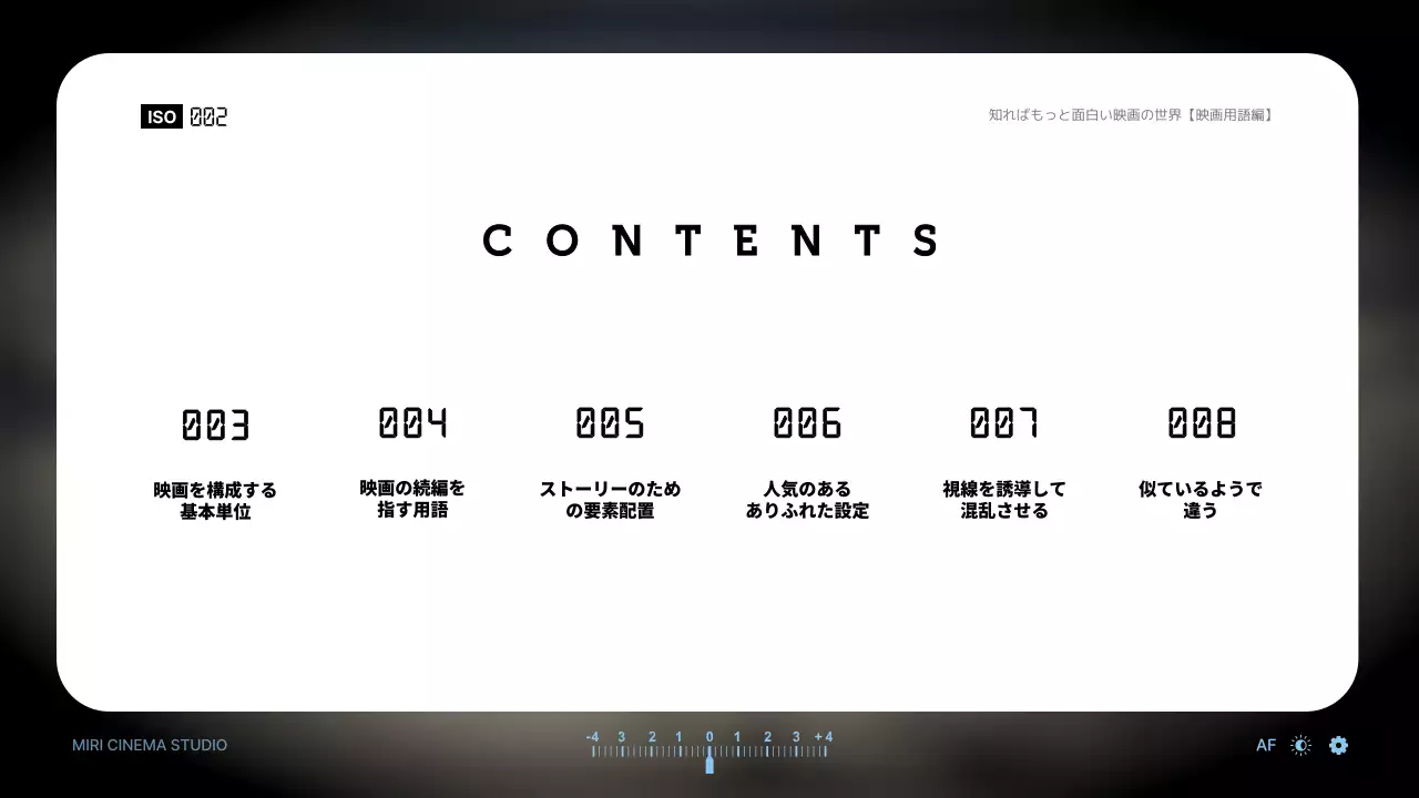 青 モダン 映画 資料 プレゼンテーション