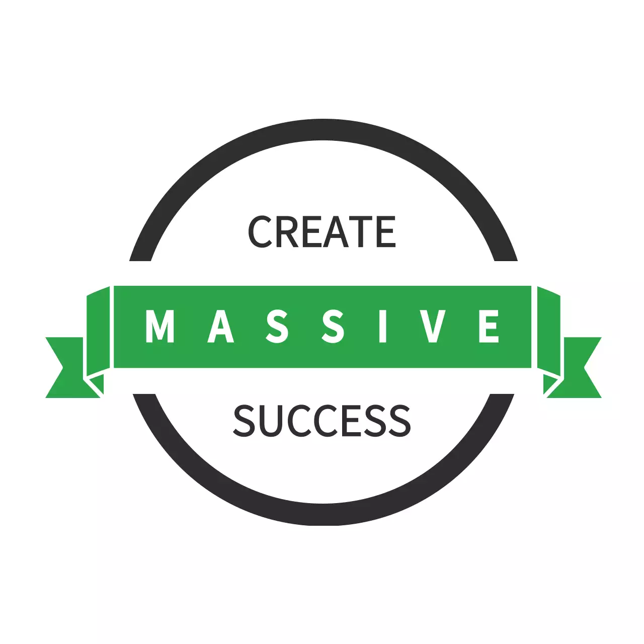 緑 シンプル ビジネス ロゴ