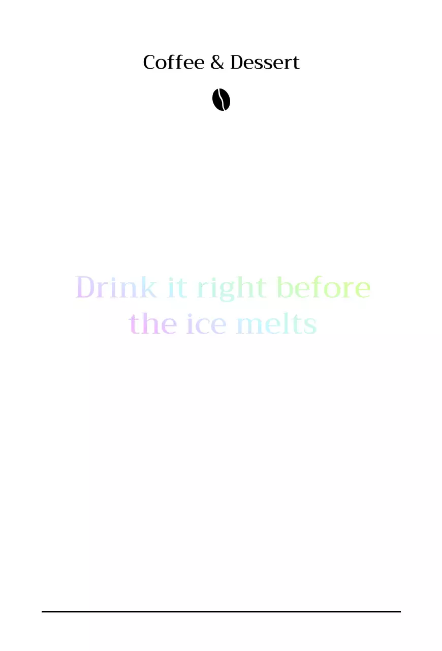 黒とグラデーションのシンプルモダンカフェ