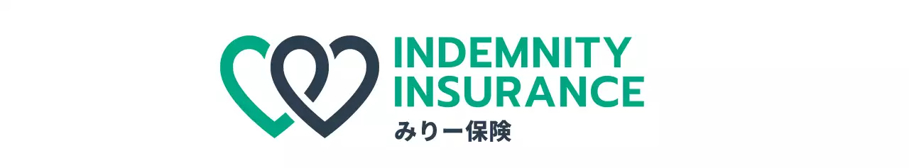 ミント色と黒のシンプルなシンボルマークとロゴの組み合わせスタイル 保険の宣伝・販促用