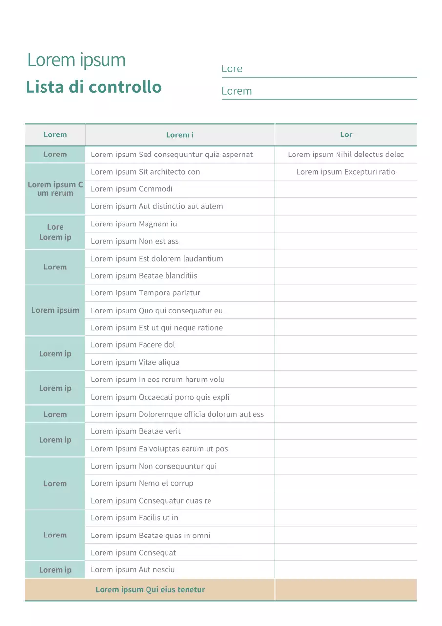 Una semplice lista di controllo delle fasi aziendali verdi