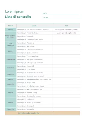 Una semplice lista di controllo delle fasi aziendali verdi