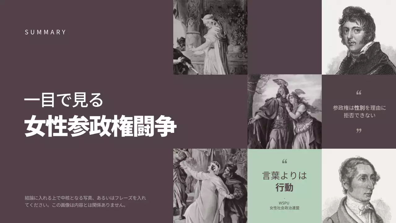 ベージュ モダン 歴史 資料 プレゼンテーション