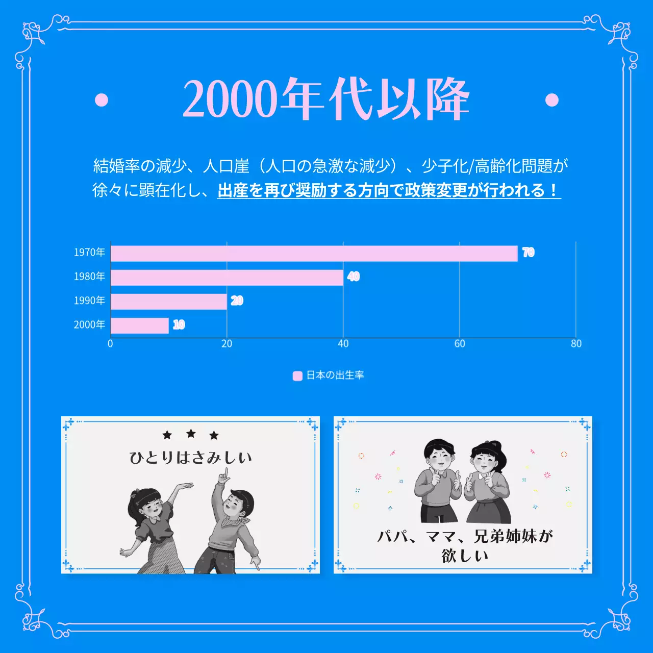 ピンク シンプル 政策 パンフレット Instagram カルーセル
