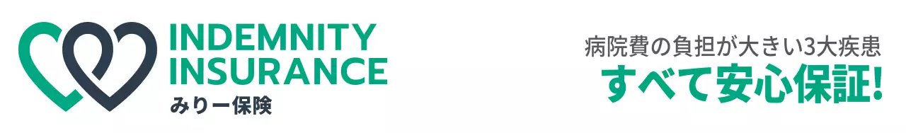 緑のロゴのある保険商品を宣伝する損害保険会社の広報物デザイン。
