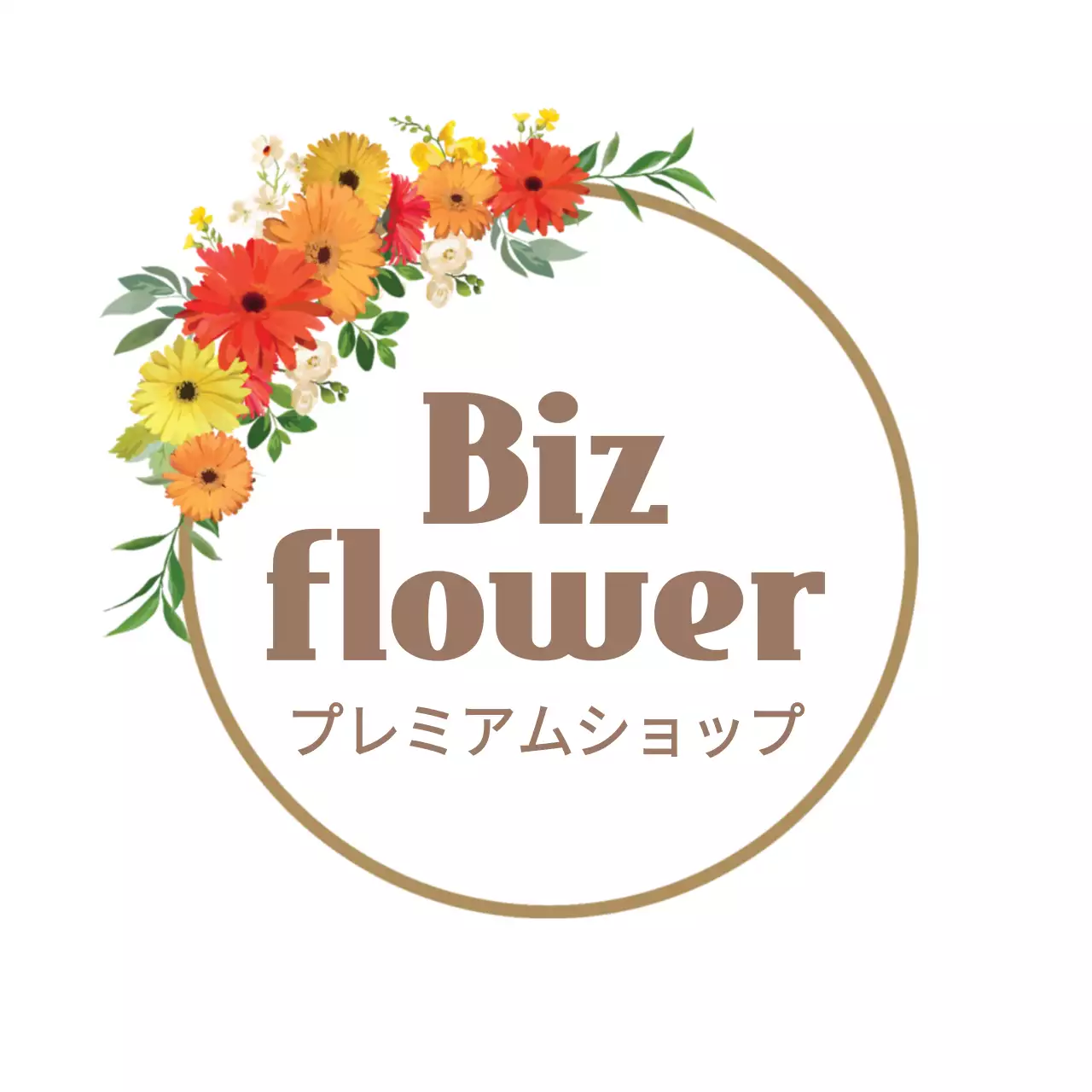 カラフル オシャレ ロゴ 会社案内 ファンシーバナー