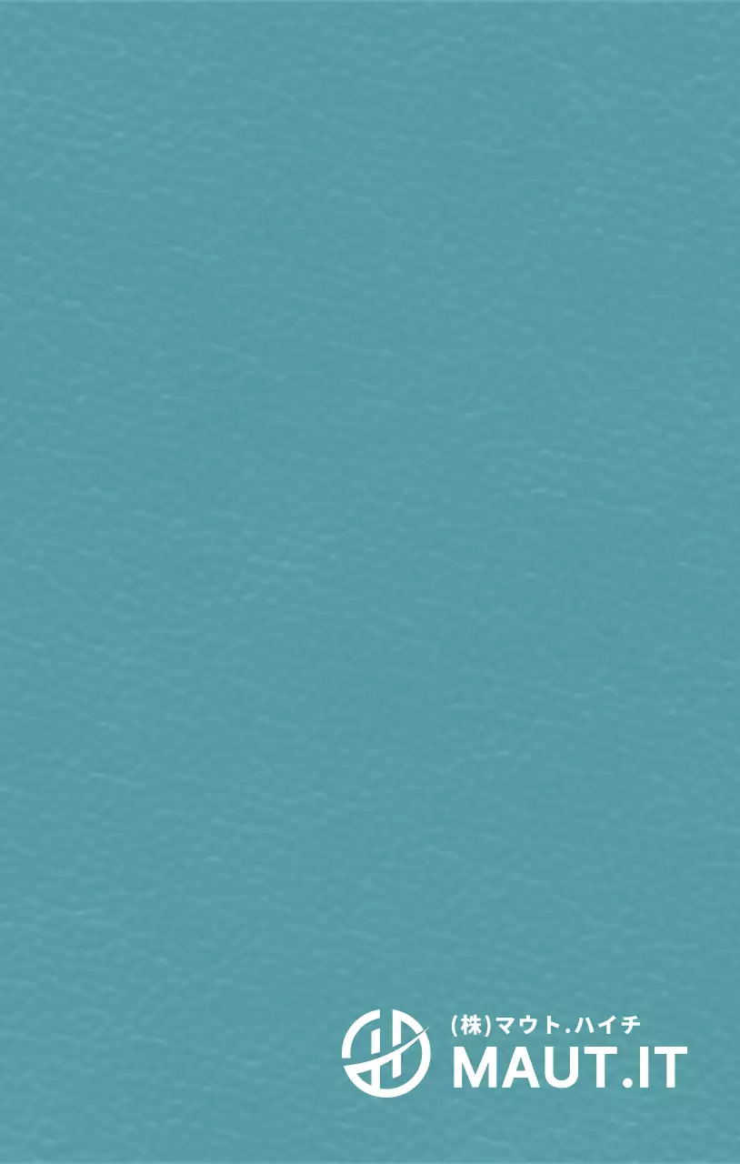 シンプルなハイチの形をしたロゴシンボル型コンセプトの企業販促物