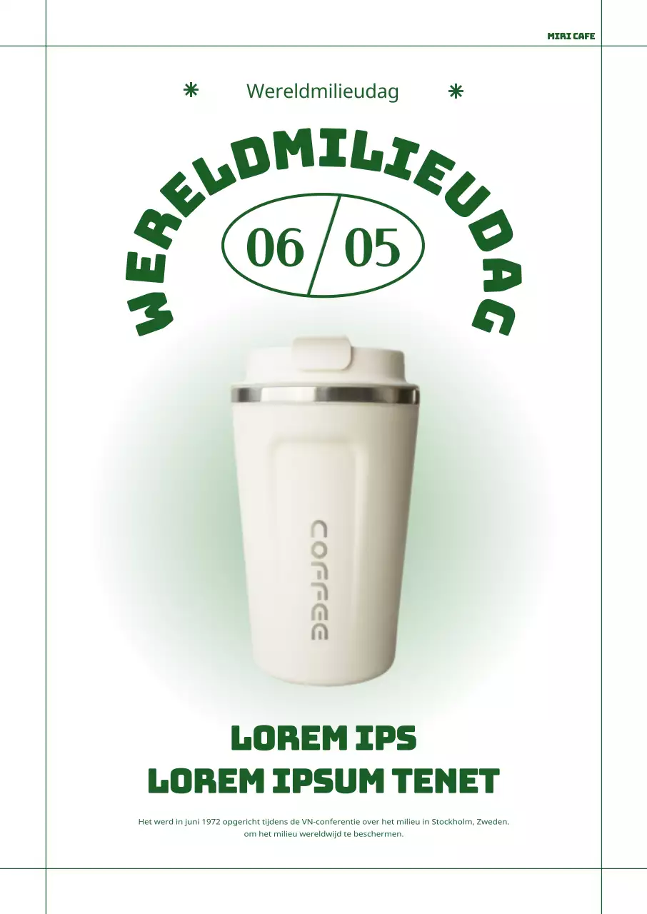 Een gids voor café-evenementen om met een schone lei Wereldmilieudag te vieren