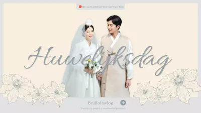 Een vlog over pre-wedding in pastelkleuren