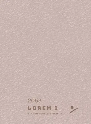 Dagboekomslag met het logo van de Cultural Foundation in roze tekst