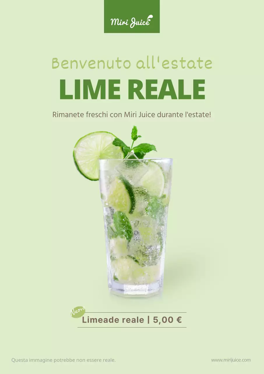Poster Verde Estate Limeade