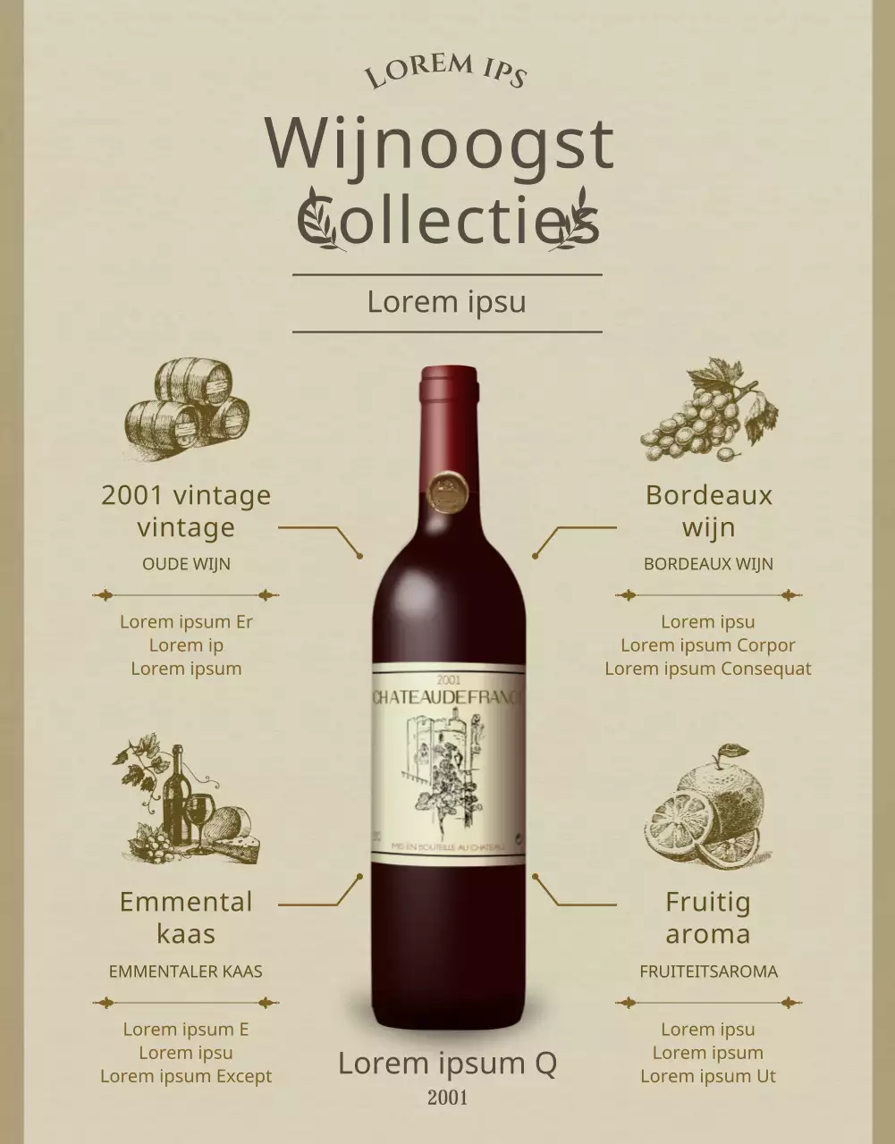 Een gids voor beige, vintage-geïnspireerde wijn en kunstlessen