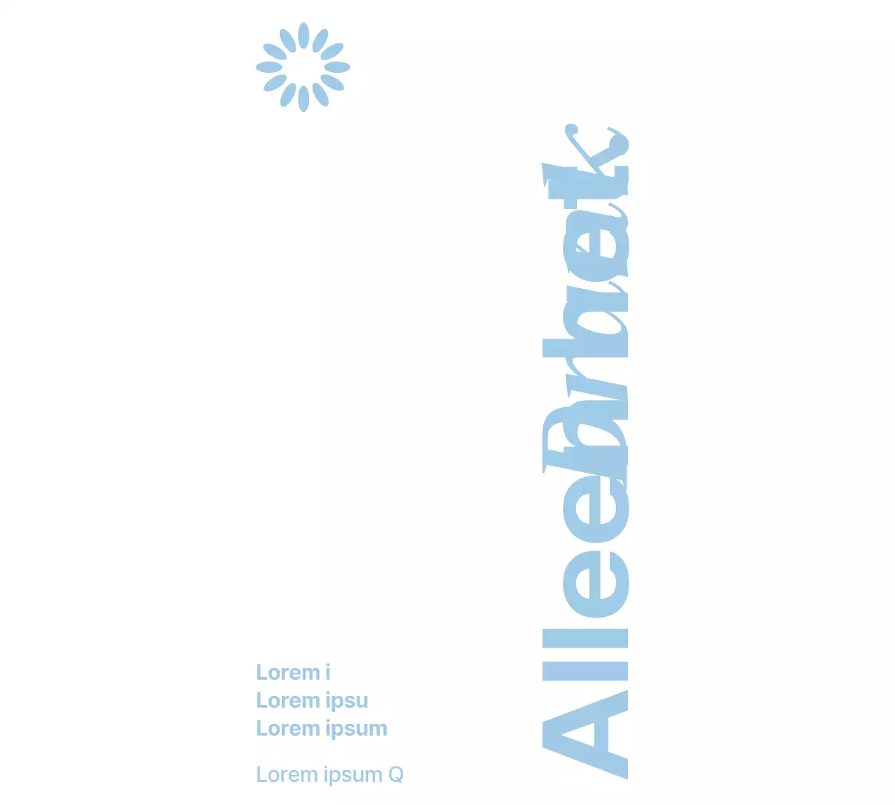 Ontwerp met lichtblauwe drinkwatercampagnetekst en logo's van de publieke sector