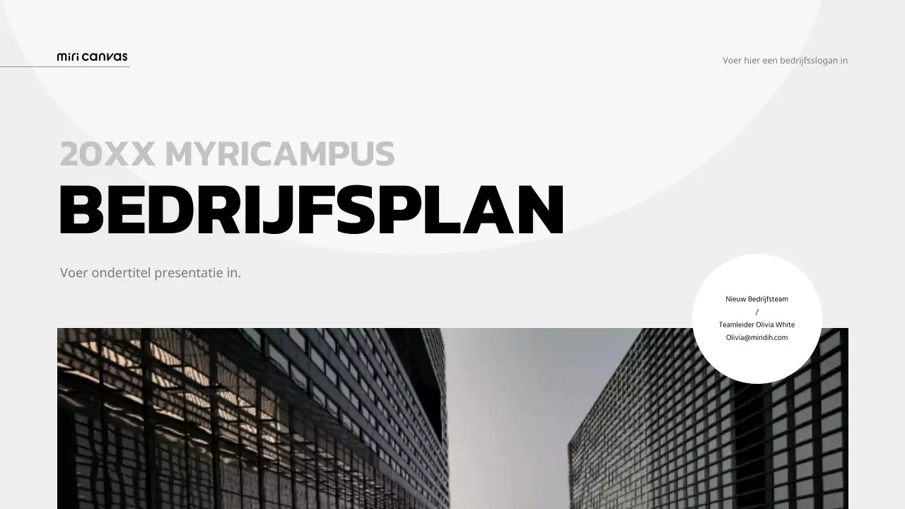 Businessplan voor bedrijven in grijstinten