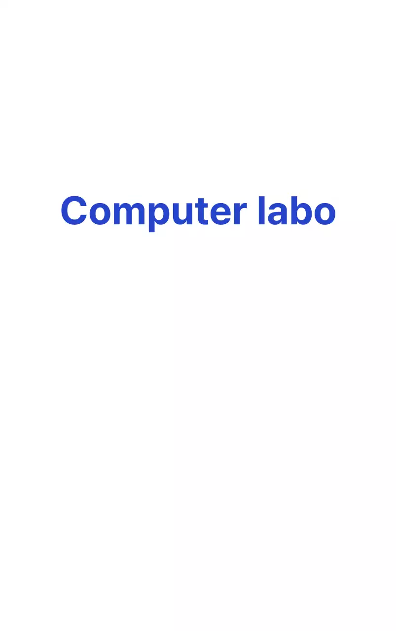 Eenvoudig ontwerp met het tekstlogo van het bedrijf in blauw en wit