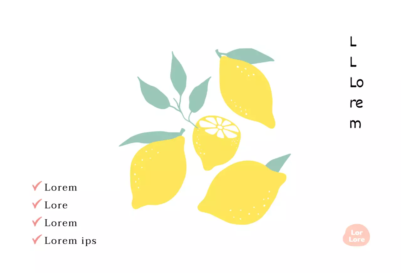 Geïllustreerde limonade ansichtkaart