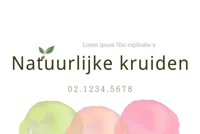 Natuurlijke kruiden