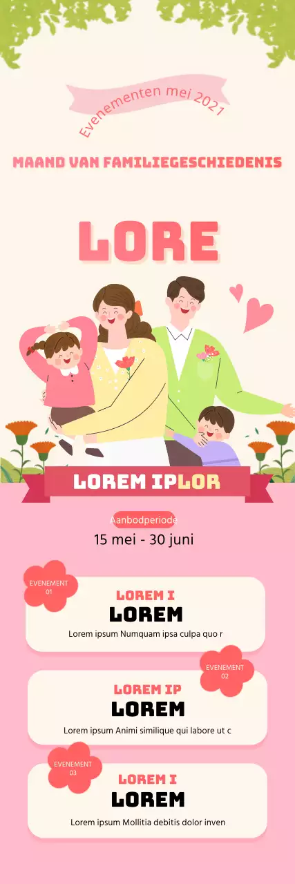 Mei Familie Geschiedenis Maand