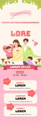 Mei Familie Geschiedenis Maand