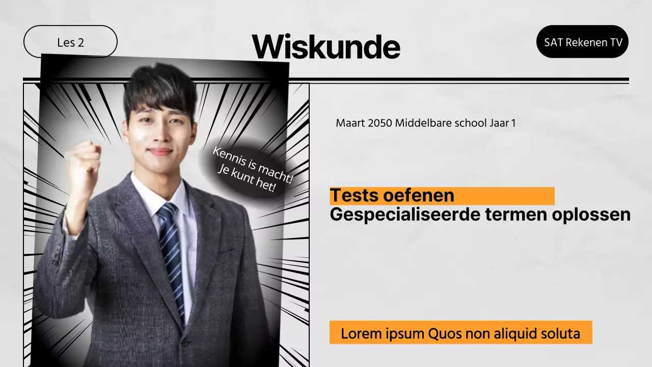 YouTube thumbnail van de examentekst concept oefentoets hoorcollege