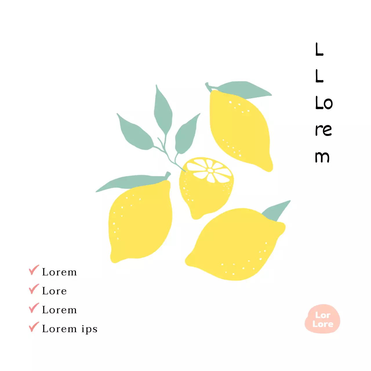 Geïllustreerde limonade ansichtkaart