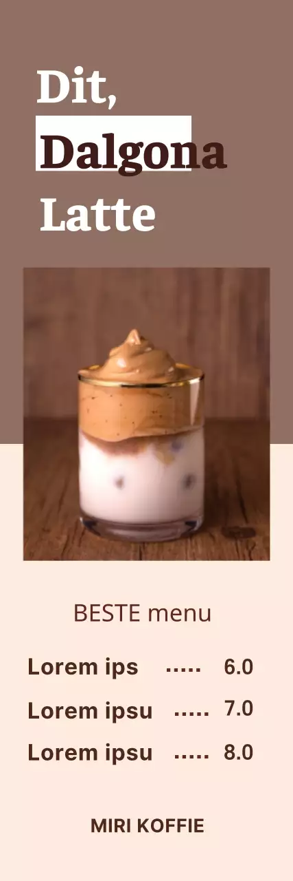 44580_Café Menubord