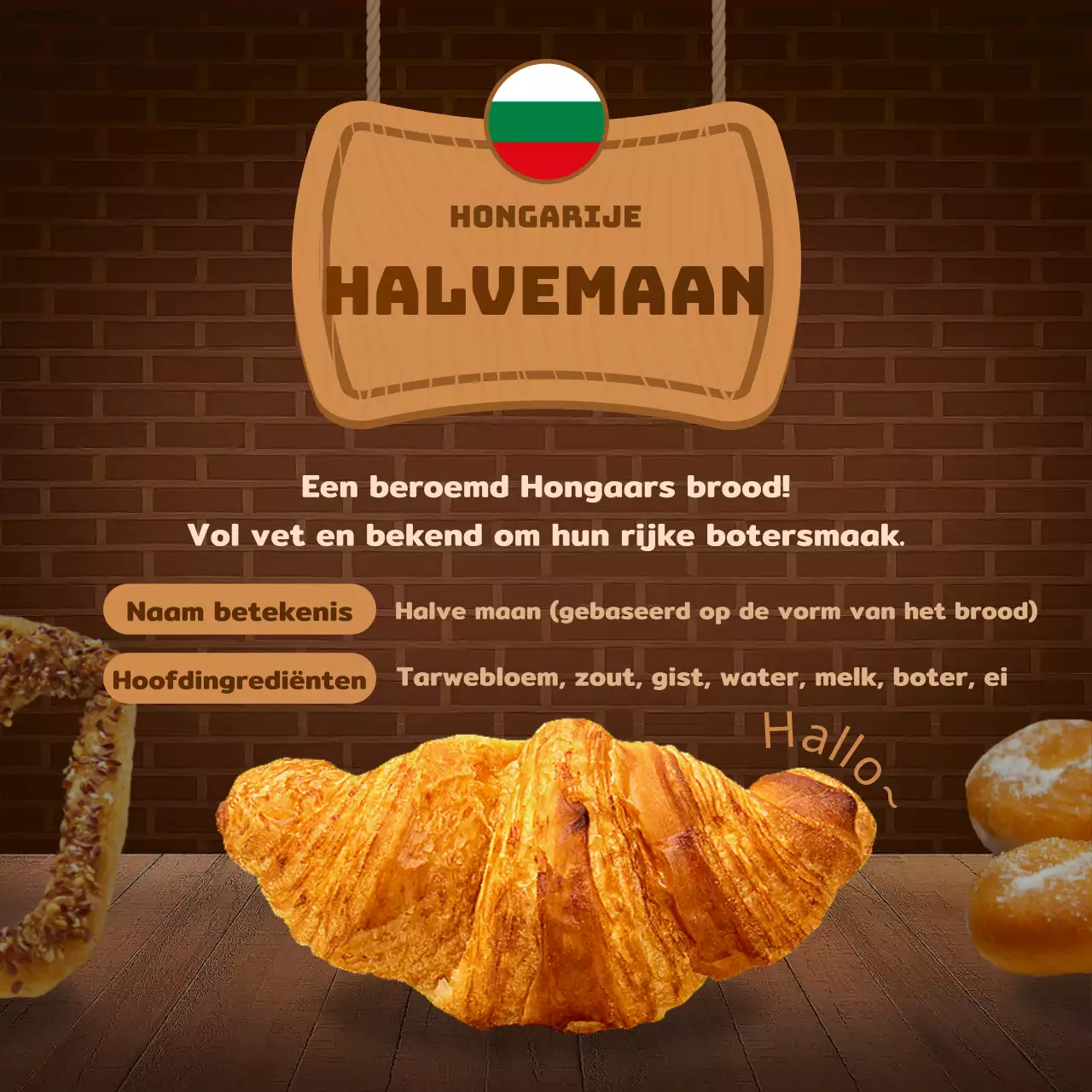 Brown's Bakery Concepts Broodreis rond de wereld