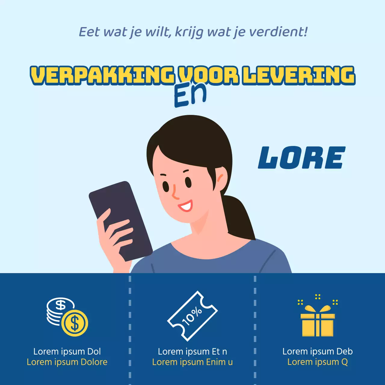 COVID-19 Levering en verpakking Evenementen