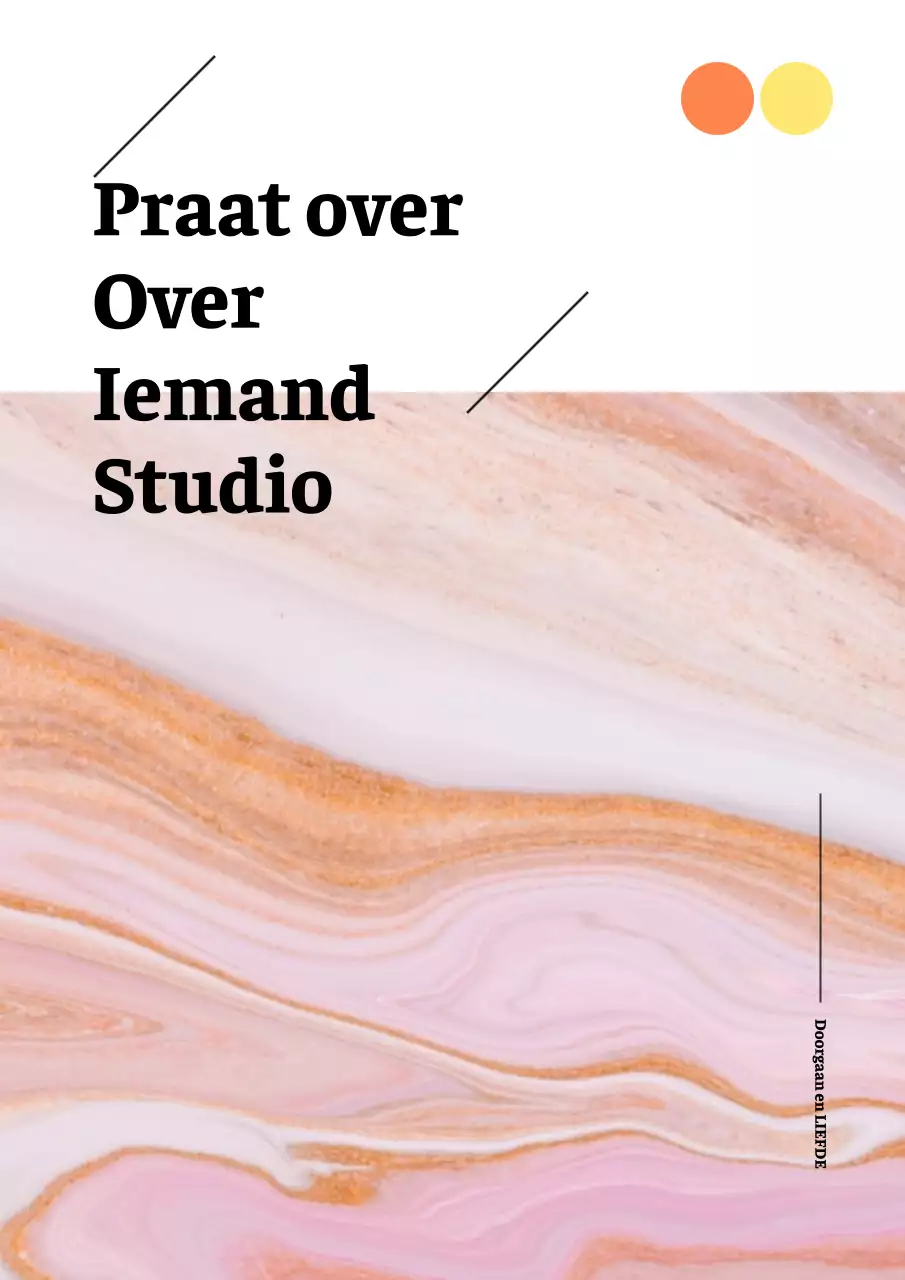 Strak roze en wit ontwerp voor een gids voor restitutie- en retourprocessen in een winkelcentrum